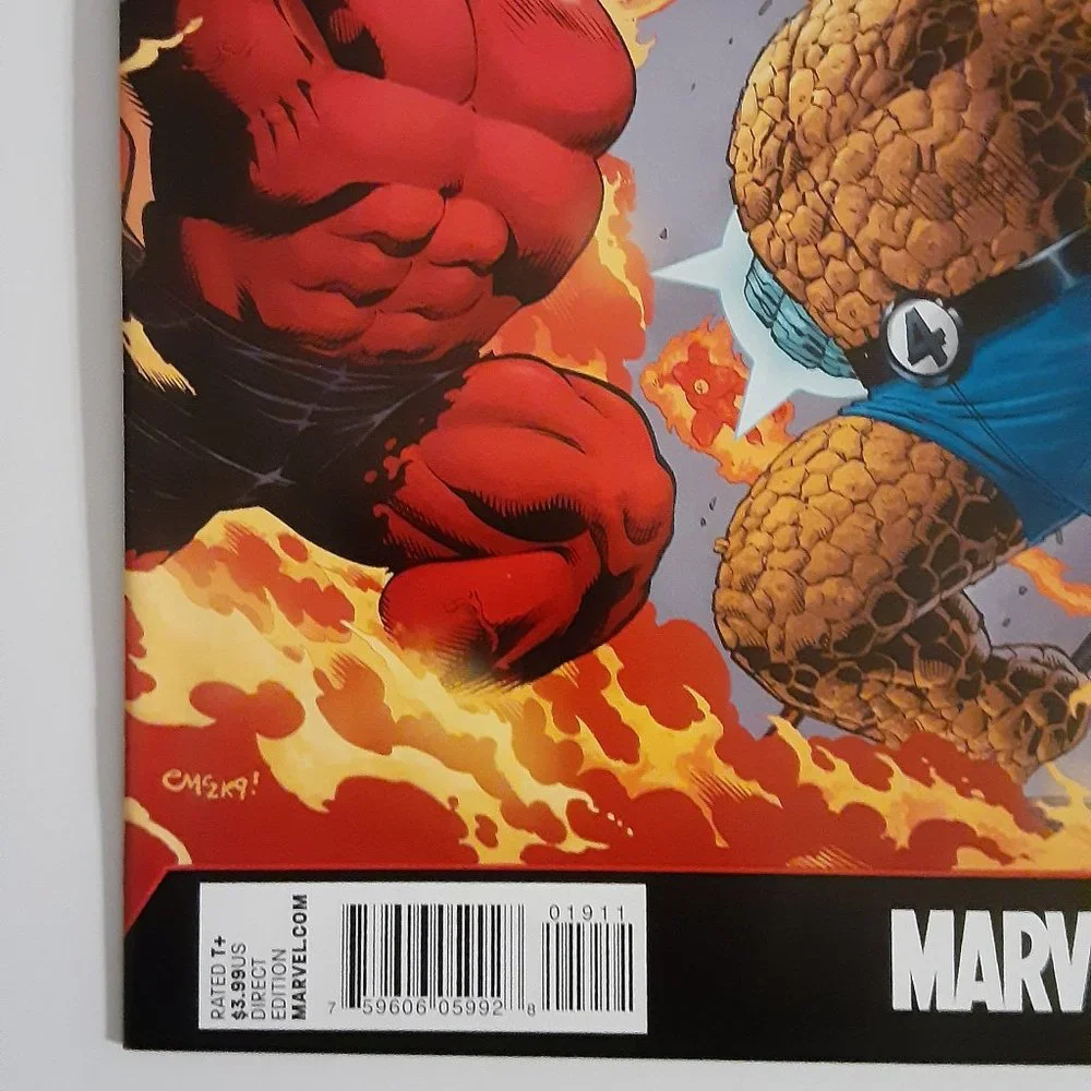 HULK #19 (2008 SERIES) RED HULK COVER BY ED MCGUINNESS, WRITTEN BY JEPH LOEB - Picture 4 of 11